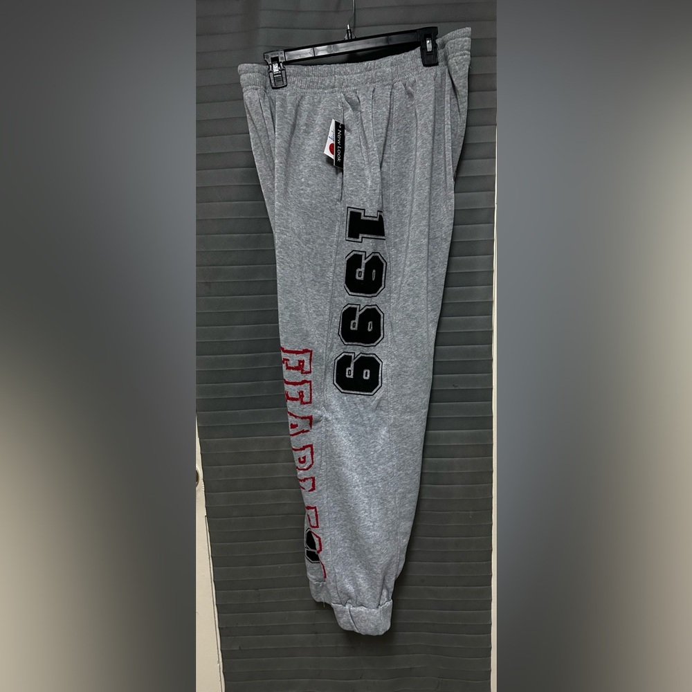 New with Tags New Look Brand Women plus size Logo jogger sweatpants grey - Picture 4 of 9